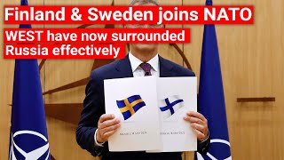 Sweden Finland wants to join NATO | US, NATO have surrounded Russia effectively | Geopolitics