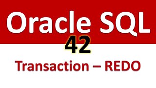 Oracle SQL Developer Tutorial For Beginners 42 Handling a Transaction through REDO