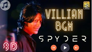 Spyder Villian Bgm |Mahesh Babu| |S.J.Surya| |Harris Jayaraj| |A.R. Murugadoss|
