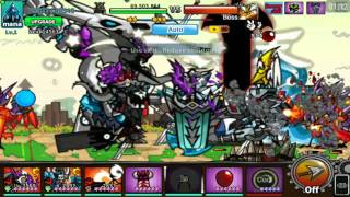 Cartoon Wars 3 HARD Stage 20-10 boss ~ final ~