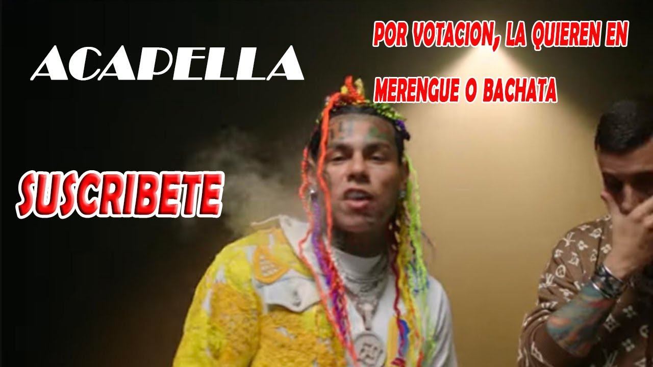 6ix9ine - Bori Feat. Lenier (Official Music Video)-Acapella - YouTube