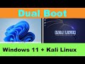 How to Dual Boot Kali Linux & Windows11 from USB | Install Kali Linux With Windows10/11 By Dual Boot