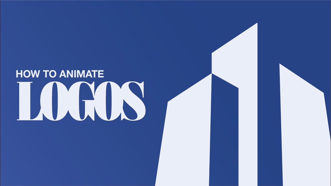 How To Animate Logos After Effects Tutorial Youtube