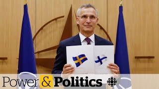 Sweden and Finland submit historic bids for NATO membership
