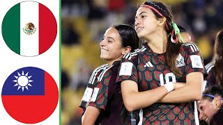 Mexico vs Chinese Taipei | Highlights | Women's Pinatar Cup 19-02-2025