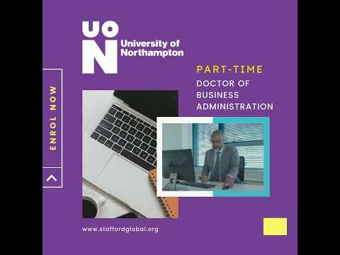 Doctor Of Business Administration (Part Time DBA) | University Of ...