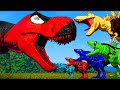 🔴Spinosaurus, Carnotaurus & Therizinosaurus: DINOSAUR Destoroyah All Jurassic MARIO - Fallen Kingdom