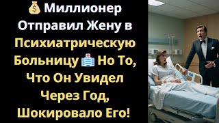 Миллионер Отправил Жену в Психиатрическую Больницу 🏥 Но То, Что Он Увидел Через Год, Шокировало Его!