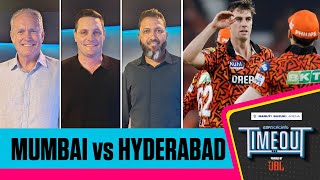 IPL 2024 - MI vs SRH | Timeout LIVE | SRH look to return home with playoffs plans still intact