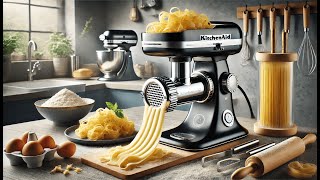 🍝 ANTREE 3-IN-1 Pasta Attachment \u0026 Ravioli Attachment | Best Kitchenaid Attachments Pasta Press 🍴