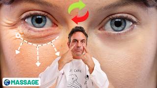 Eliminate bags under the eyes with this secret massage