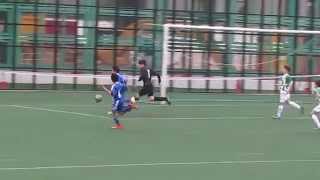 九龍木球會vs南華(2015.2.15.青少年足球U13甲組聯賽)之入球0:1