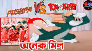 Pushpa vs Tom & Jerry || টম এন্ড জেরী রিপ পুষ্পা|| pushpa movie hindi|| pushpa movie hindi dubbing||