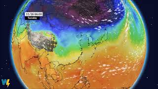 20191129 weather 今晨最低溫北東濕冷明顯 逐漸緩回溫至周日