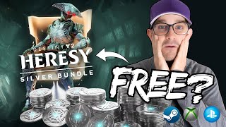 🔥 How to get HERESY Silver Bundle for FREE! Destiny 2 DLC [Steam, Playstation, Xbox, Epic] 👊