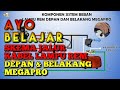 Ayo belajar jalur kabel lampu rem depan dan belakang Megapro || Kelistrikan sepeda motor 42