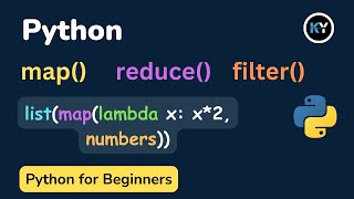 Mastering Python's Lambda Functions: Map, Filter, Reduce, and Sorted Methods | HINDI| - #21
