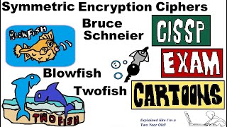 CISSP Cyber Security: Encryption Algorithms (Twofish vs Blowfish) #twofish #blowfish #encryption