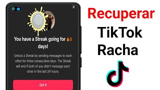 Cómo recuperar una racha en TikTok || Cómo conseguir una racha en TikTok (nuevo proceso)