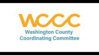 Washington County Coordinating Committee (WCCC) - March 18, 2024