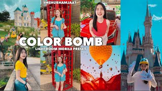 Color Bomb - Lightroom Mobile Preset | How To Edit Popping Color Lightroom Tutorial