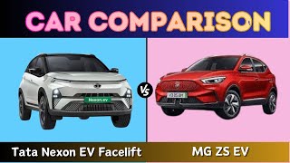Tata Nexon EV Facelift vs MG ZS EV: Which One is the Best Electric SUV in India? | Car Comparison
