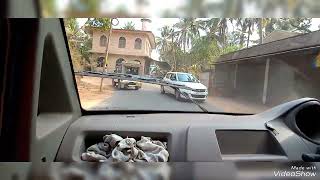 কেরালা সুন্দর গ্রামের পরিবেশ kerala villages road and trees are