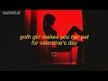 goth roommate makes you her pet for valentine's day [F4A] [lap sitting] [girlfriend ASMR]