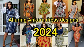 Most alluring Ankara styles for 2024| Ankara short gown styles |Ankara dress designs for you