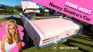 LEGENDARY CAR: Nancy Sinatra's 1968 Pink Mist Pontiac  Firebird 400 Convertible