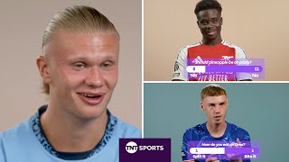 HILARIOUS! Premier League Stars Including Palmer \u0026 Saka Settle Internet's Biggest Questions! ⚽