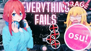 Trying to IMPROVE in OSU! but EVERYTHING FAILS! + RAGE