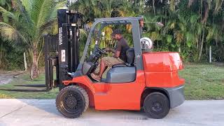 TOYOTA FORKLIFT 15500 LBS 7FGCU70