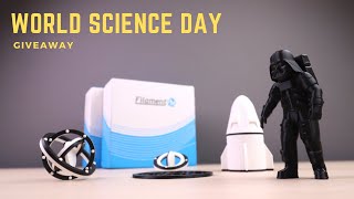 World Science Day - 3D Printing Filament Giveaway