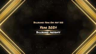 Billboard Official Year-End Hot 100 Songs for 2024