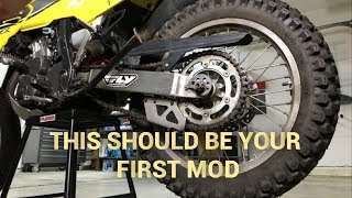 THE BEST DRZ MOD: GEAR RATIO