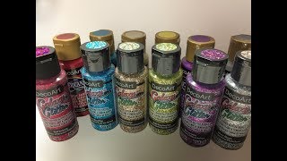 DecoArt Galaxy Glitter Paint