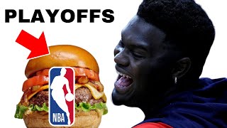 Zion Williamson is EATING his way to the PLAYOFFS!!