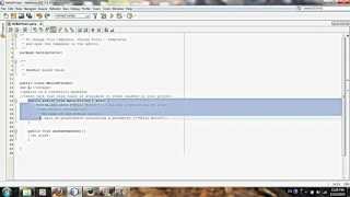 Tutorial 2: Structure of a Java Class