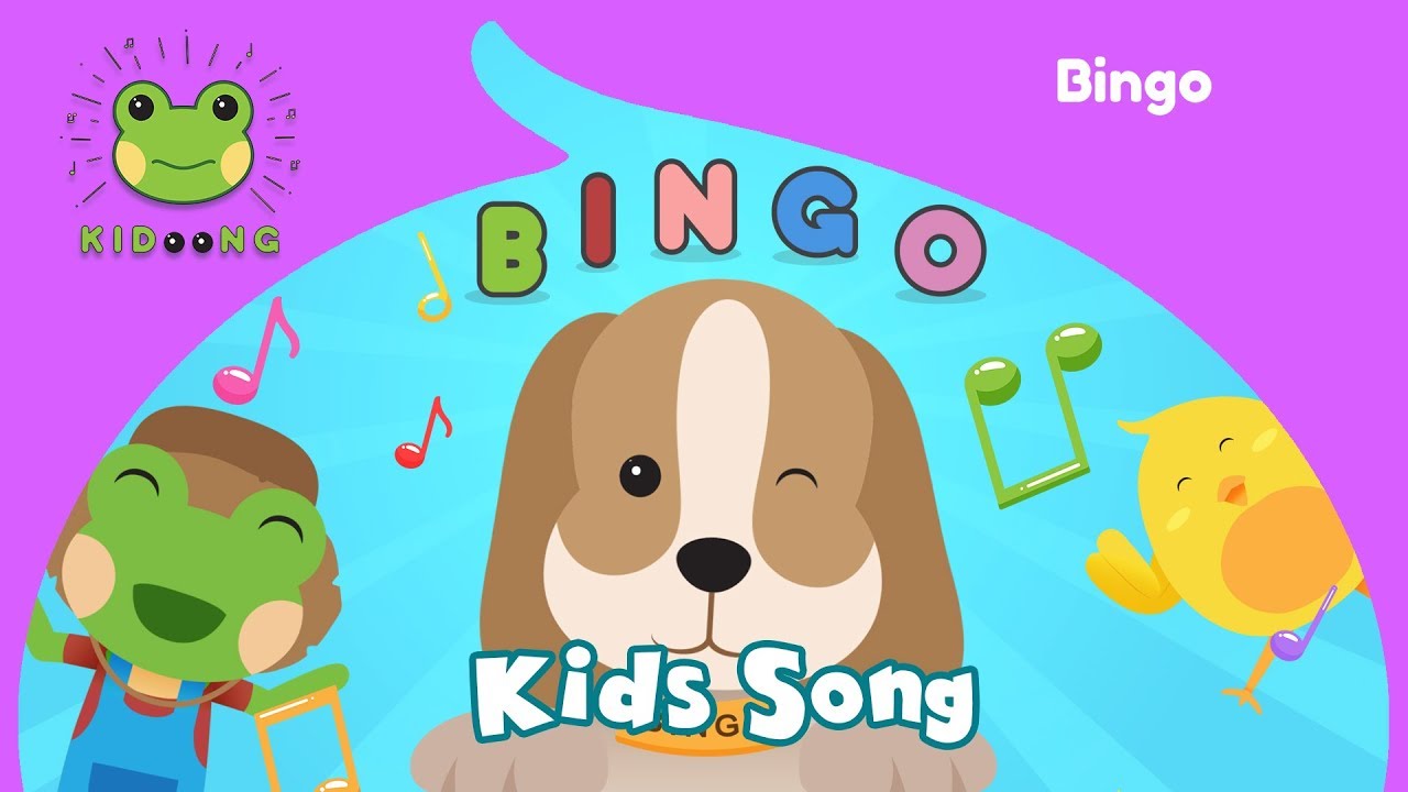 BINGO Song | Kidoong Nursery Rhymes & Kids Songs | - YouTube