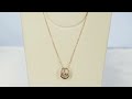 hp0002pg dancing stone 揺れるダイヤモンド ダイヤモンドネックレス0.1ct k18ピンクゴールド