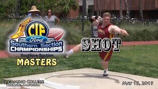 2019 TF - CIF-ss Masters - Shot Put (Men)