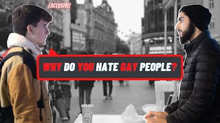 Gay Student Confronts Muslim! Muhammed Ali