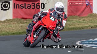 My New bike is FAST! Get a 360 view of my fastest session! (Aron Redmond Jurby motordrome)