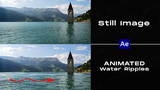 The Easiest Way to Animate a Water Ripple in After Effects #Shorts
