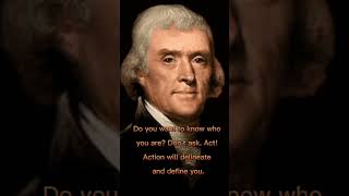 Thomas Jefferson Inspirational Quote. #short #youtube