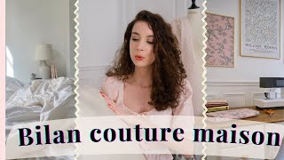 Bilan couture maison !