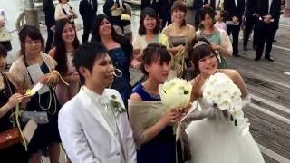 【福岡の結婚式場】ホテルマリノアリゾート福岡 披露宴ブーケプルズ5/28挙式