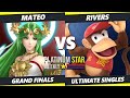 PSW S15:W10 GRAND FINALS - Rivers (Diddy Kong) Vs. Mateo (Palutena) SSBU Ultimate Tournament