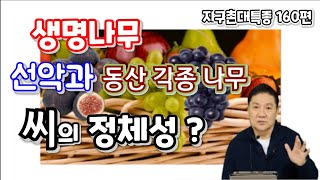 BOJ 지구촌 대특종 제160편. 생명나무, 선악과, 동산각종나무 씨의 정체성 ?